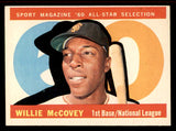 1960 Topps Baseball #554 Willie McCovey A.S. Giants EX-MT 545520