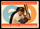 1960 Topps Baseball #565 Roger Maris A.S. Yankees VG-EX 545522