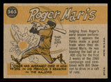 1960 Topps Baseball #565 Roger Maris A.S. Yankees EX 545523