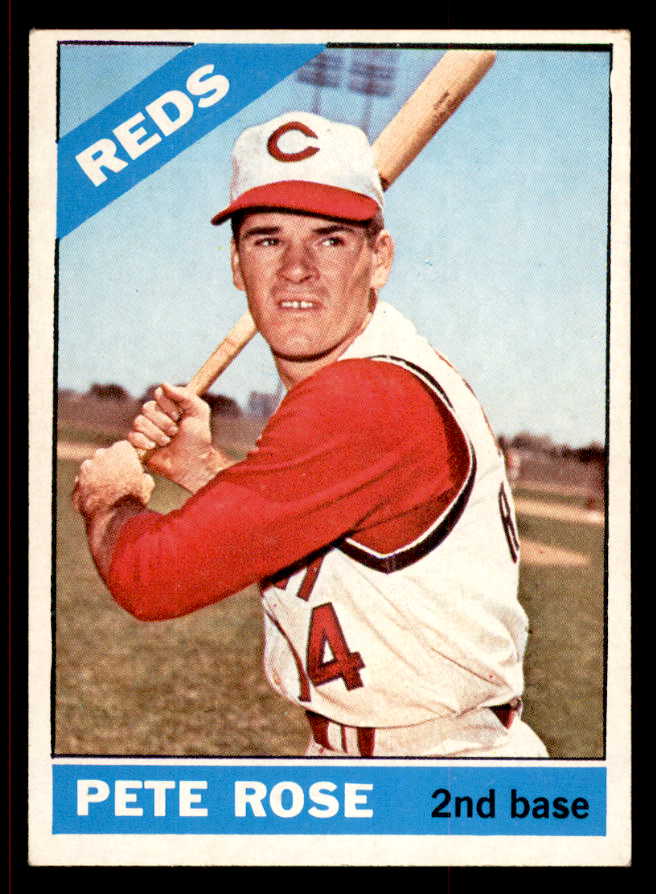 1966 Topps Baseball #030 Pete Rose Reds VG-EX 545535