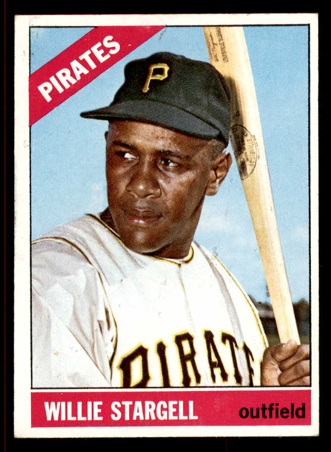 1966 Topps Baseball #255 Willie Stargell Pirates EX+/EX-MT 545536