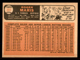 1966 Topps Baseball #365 Roger Maris Yankees EX+/EX-MT 545540
