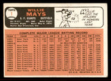 1966 Topps Baseball #001 Willie Mays Giants VG-EX 545542