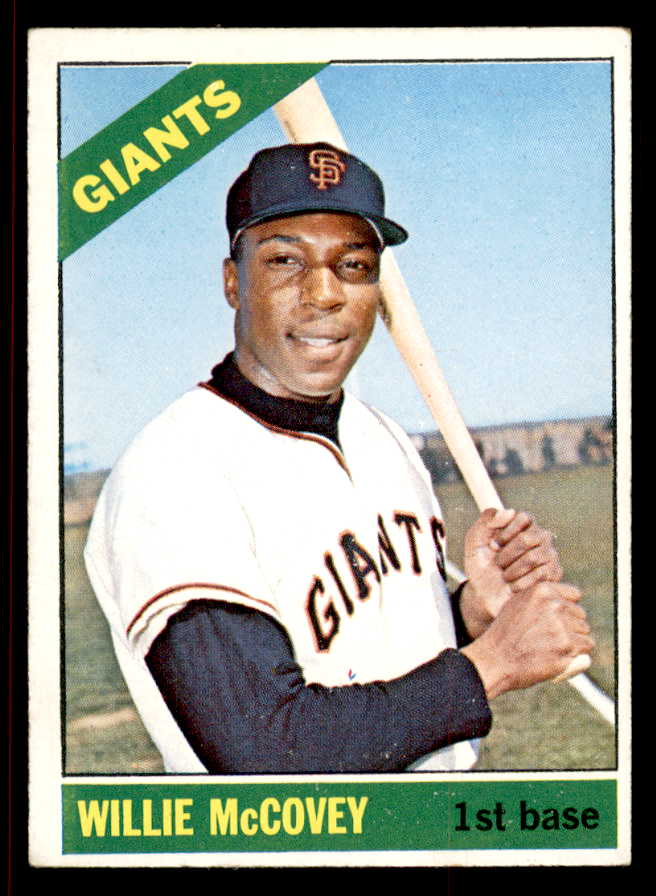 1966 Topps Baseball #550 Willie McCovey Giants EX 545546