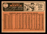 1966 Topps Baseball #050 Mickey Mantle Yankees VG 545547