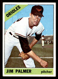 1966 Topps Baseball #126 Jim Palmer Orioles EX+/EX-MT 545548