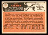 1966 Topps Baseball #126 Jim Palmer Orioles EX+/EX-MT 545548