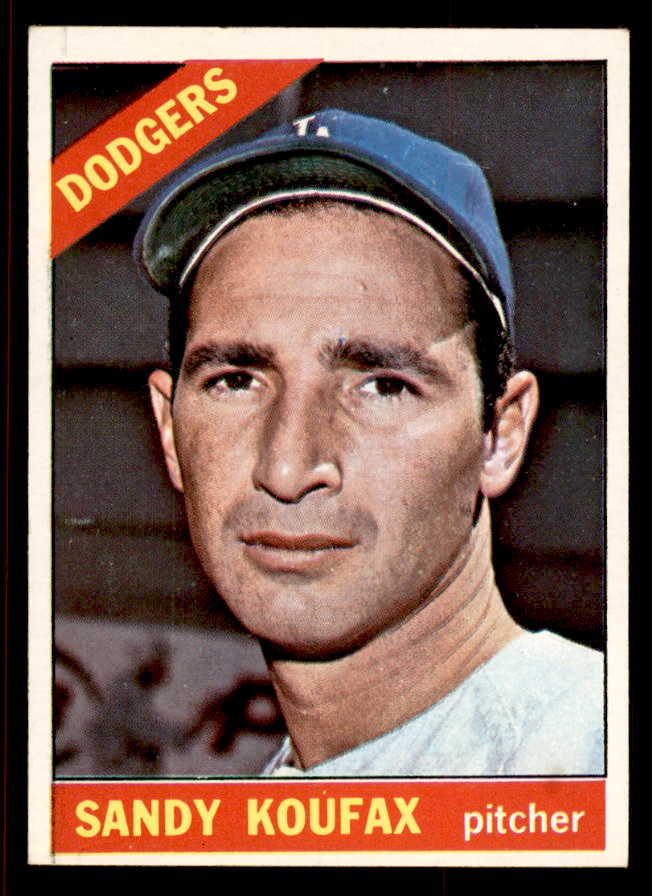 1966 Topps Baseball #100 Sandy Koufax Dodgers EX-MT 545553