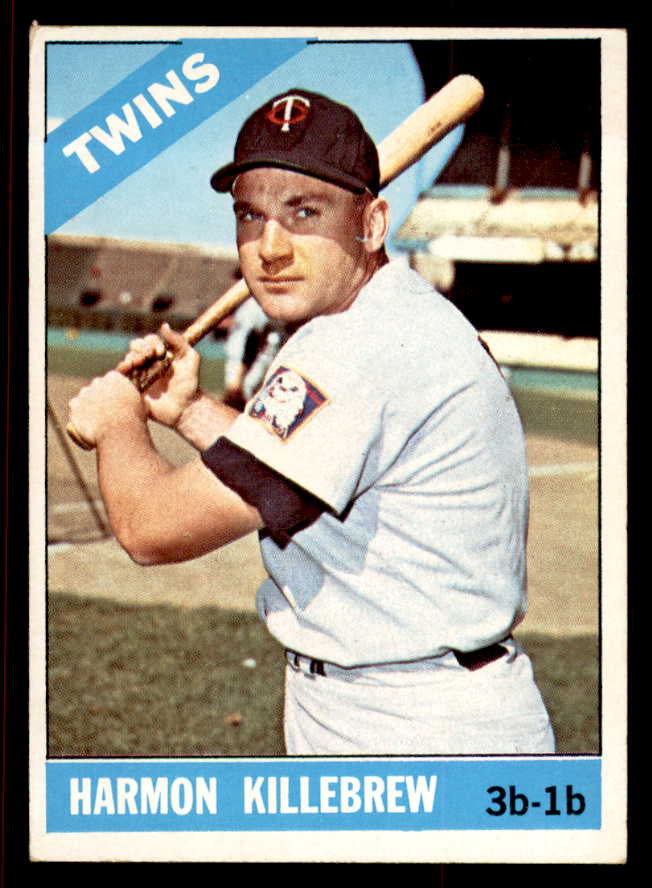 1966 Topps Baseball #120 Harmon Killebrew Twins VG-EX 545554