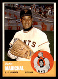 1963 Topps Baseball #440 Juan Marichal Giants EX-MT 545556
