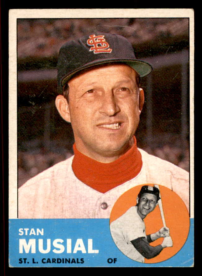 1963 Topps Baseball #250 Stan Musial Cardinals VG-EX 545561