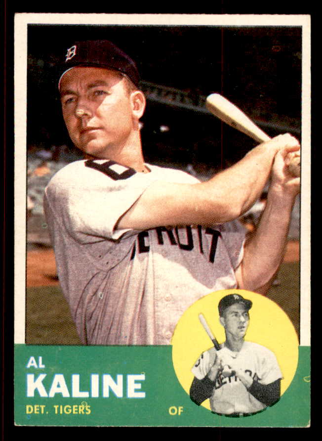 1963 Topps Baseball #025 Al Kaline Tigers EX-MT 545570