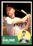 1963 Topps Baseball #025 Al Kaline Tigers EX-MT 545570