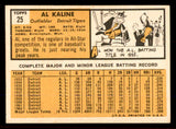 1963 Topps Baseball #025 Al Kaline Tigers EX-MT 545570