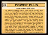 1963 Topps Baseball #242 Hank Aaron Ernie Banks VG-EX 545573