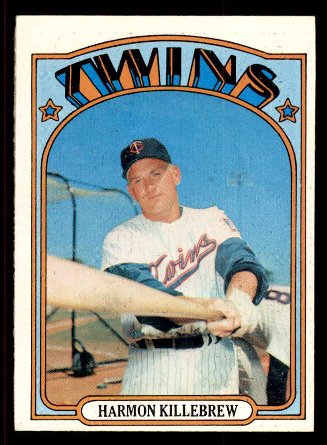 1972 Topps Baseball #051 Harmon Killebrew Twins EX+/EX-MT 545578