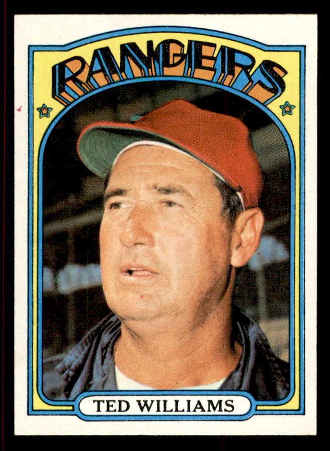 1972 Topps Baseball #510 Ted Williams Rangers NR-MT 545580