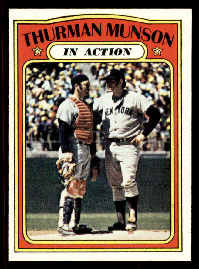 1972 Topps Baseball #442 Thurman Munson IA Yankees NR-MT 545583