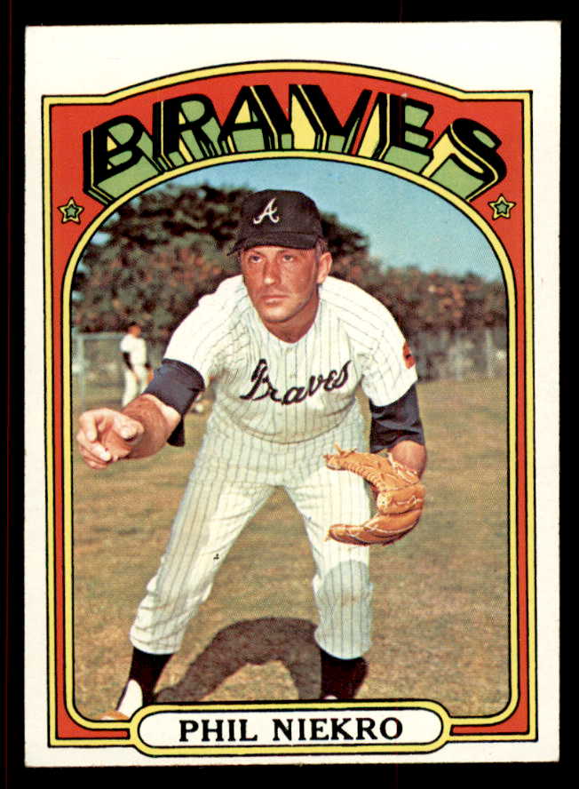 1972 Topps Baseball #620 Phil Niekro Braves NR-MT 545585