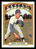 1972 Topps Baseball #530 Don Sutton Dodgers NR-MT 545586