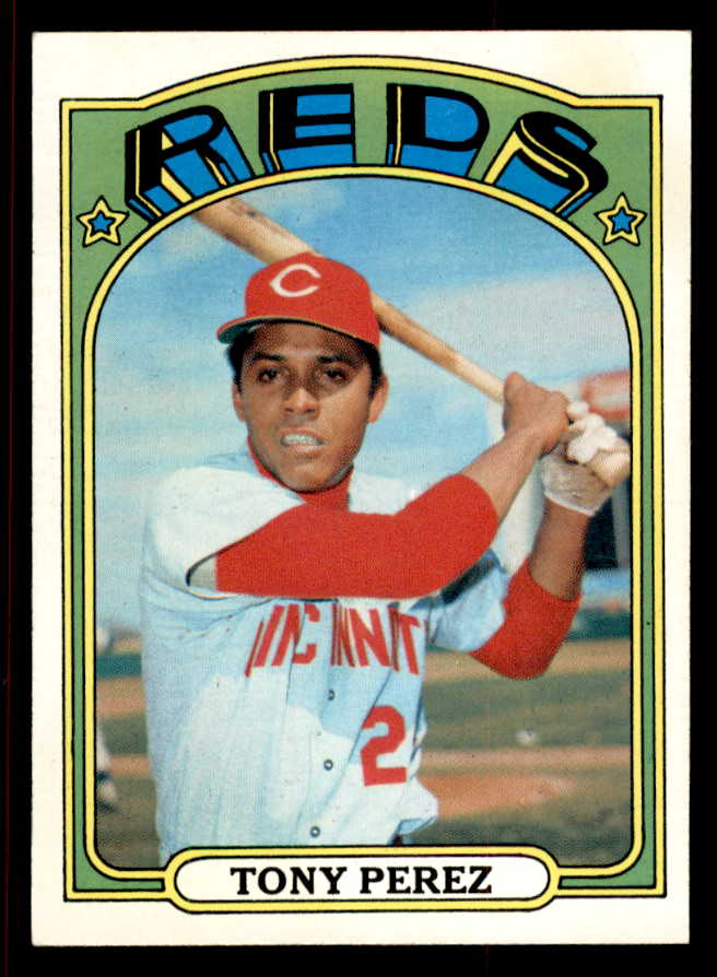 1972 Topps Baseball #080 Tony Perez Reds EX-MT 545589