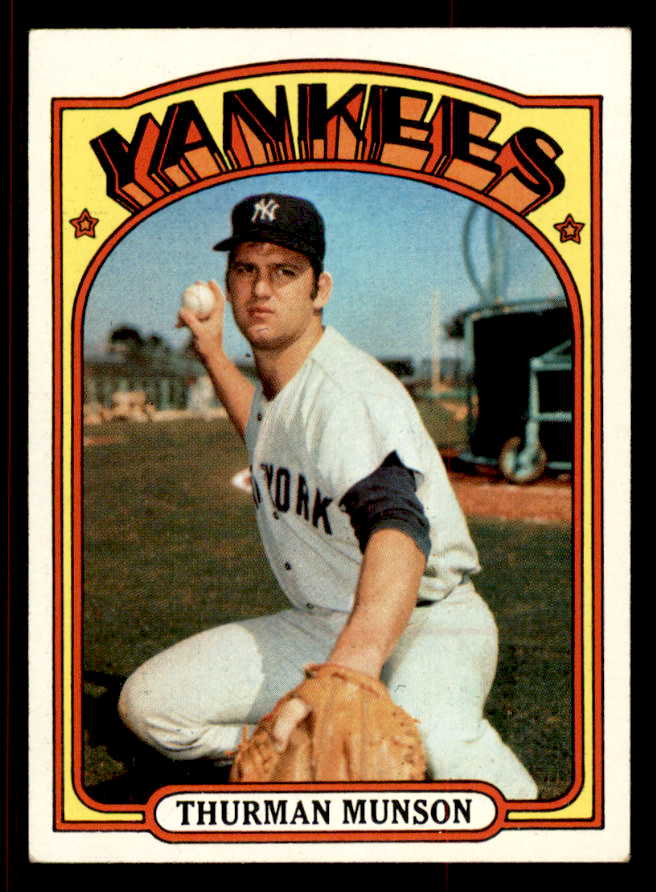 1972 Topps Baseball #441 Thurman Munson Yankees EX+/EX-MT 545591