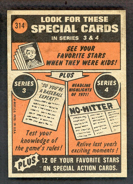 1972 Topps Baseball #314 Luis Aparicio IA Red Sox EX-MT 545593