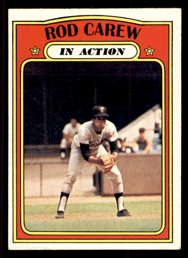 1972 Topps Baseball #696 Rod Carew IA Twins EX-MT 545595