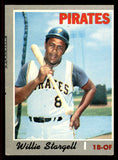 1970 Topps Baseball #470 Willie Stargell Pirates VG 545601