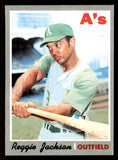 1970 Topps Baseball #140 Reggie Jackson A's EX+/EX-MT 545602