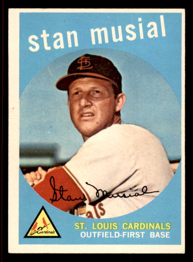 1959 Topps Baseball #150 Stan Musial Cardinals EX-MT 545611
