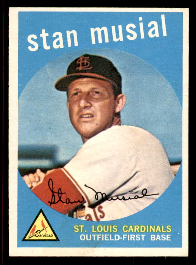 1959 Topps Baseball #150 Stan Musial Cardinals NR-MT 545612