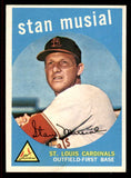 1959 Topps Baseball #150 Stan Musial Cardinals NR-MT 545612