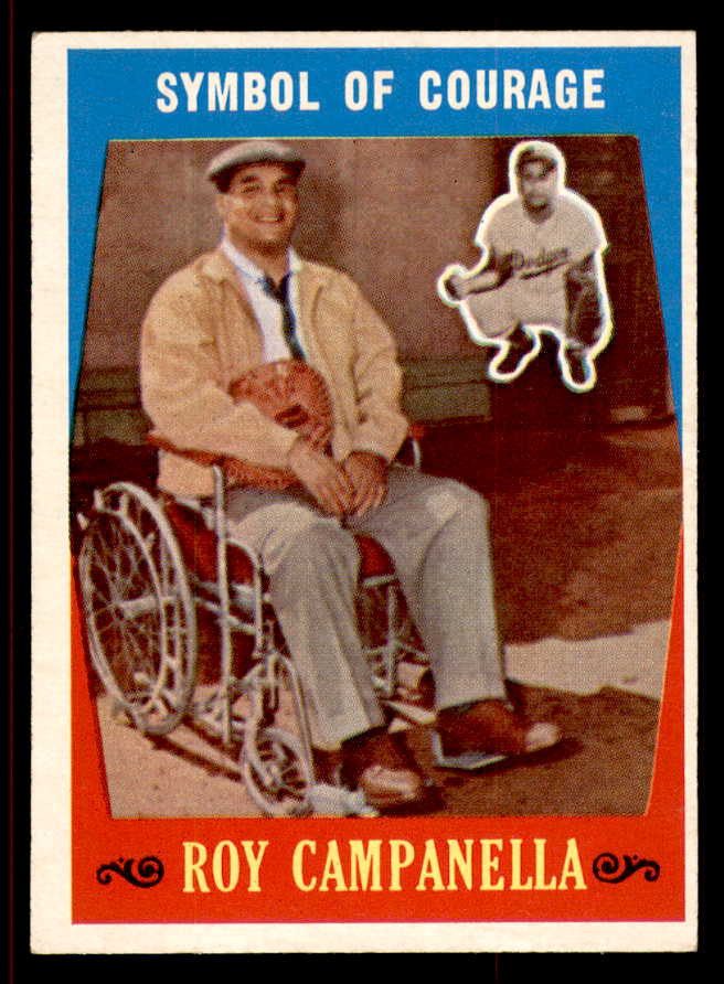 1959 Topps Baseball #550 Roy Campanella Dodgers EX-MT 545613