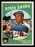 1959 Topps Baseball #350 Ernie Banks Cubs EX+/EX-MT 545617
