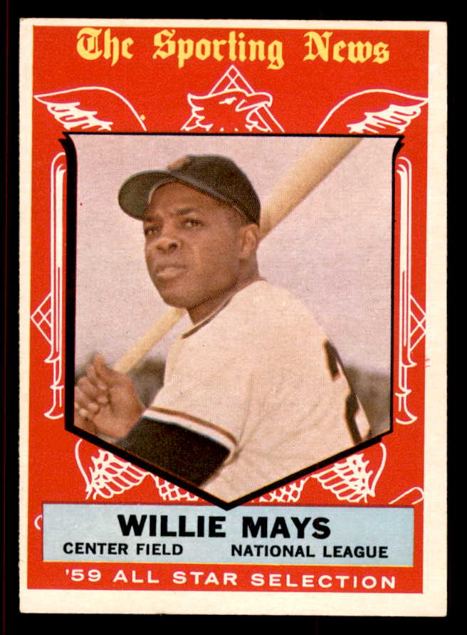 1959 Topps Baseball #563 Willie Mays A.S. Giants EX-MT 545629