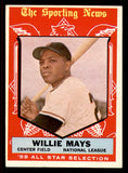 1959 Topps Baseball #563 Willie Mays A.S. Giants EX-MT 545629