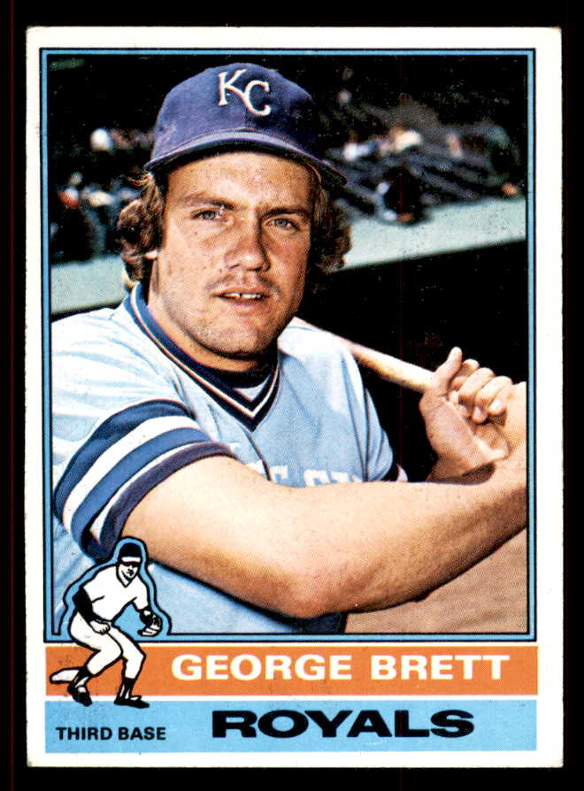 1976 Topps Baseball #019 George Brett Royals EX-MT 545634