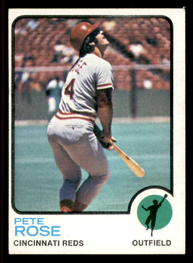 1973 Topps Baseball #130 Pete Rose Reds EX-MT 545636