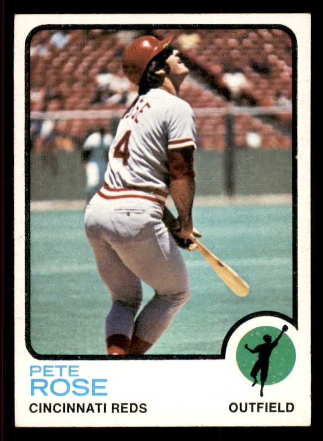 1973 Topps Baseball #130 Pete Rose Reds EX-MT 545637