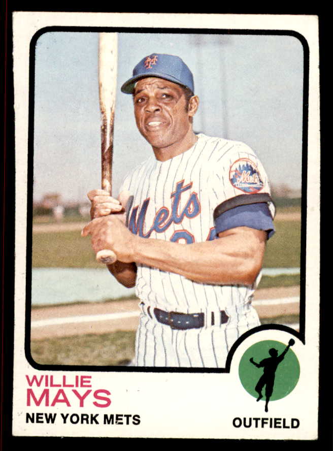 1973 Topps Baseball #305 Willie Mays Mets EX-MT 545640
