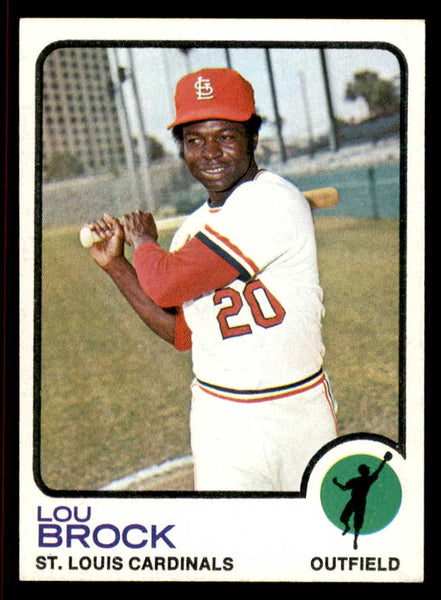 1973 Topps Baseball #320 Lou Brock Cardinals NR-MT 545641