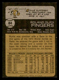 1973 Topps Baseball #084 Rollie Fingers A's EX-MT 545646
