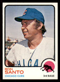 1973 Topps Baseball #115 Ron Santo Cubs EX-MT 545647