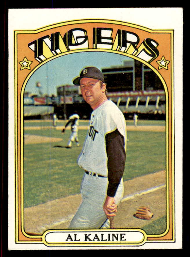 1972 Topps Baseball #600 Al Kaline Tigers EX 545648