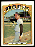1972 Topps Baseball #600 Al Kaline Tigers EX 545648