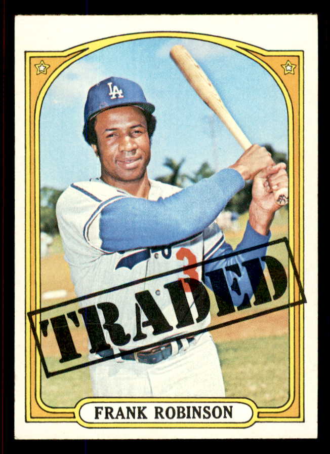 1972 Topps Baseball #754 Frank Robinson TR Dodgers EX+/EX-MT 545650