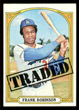 1972 Topps Baseball #754 Frank Robinson TR Dodgers EX+/EX-MT 545650