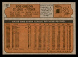 1972 Topps Baseball #130 Bob Gibson Cardinals NR-MT 545651