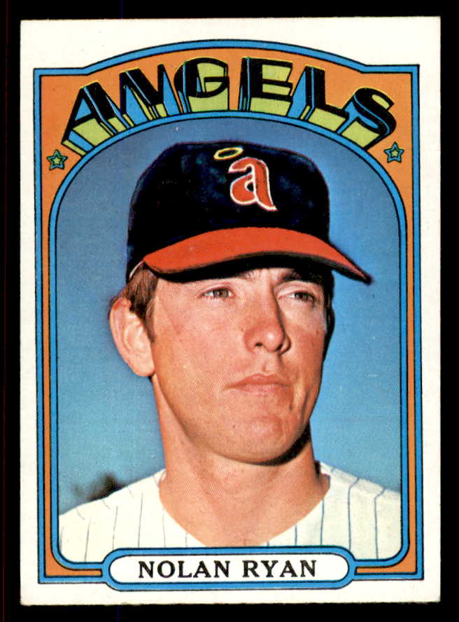 1972 Topps Baseball #595 Nolan Ryan Angels EX-MT 545652